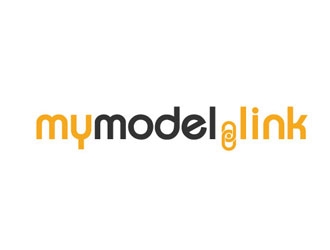 MyModel.link logo design by logoguy
