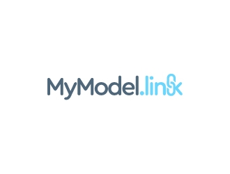 MyModel.link logo design by fortunato