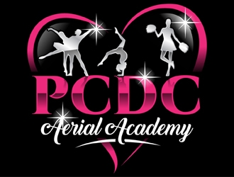 PCDC Aerial Academy  logo design by MAXR