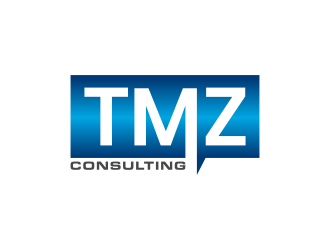 TMZ Consulting  logo design by thegoldensmaug
