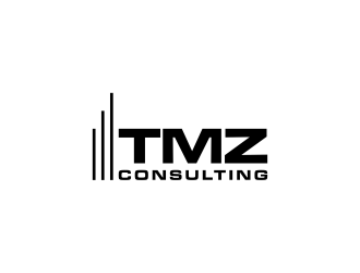 TMZ Consulting  logo design by p0peye