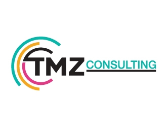 TMZ Consulting  logo design by kgcreative