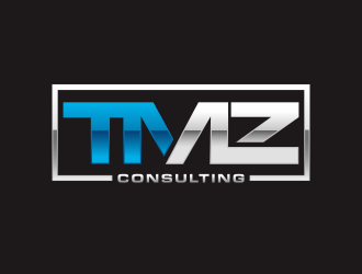 TMZ Consulting  logo design by thegoldensmaug