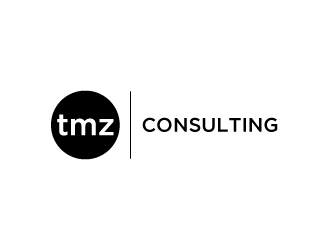 TMZ Consulting  logo design by labo