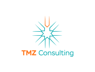 TMZ Consulting  logo design by ROSHTEIN