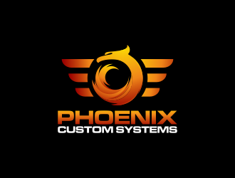 phoenix custom systems logo design by sitizen