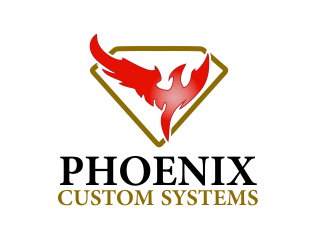 phoenix custom systems logo design by Hidayat