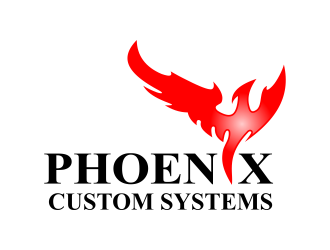 phoenix custom systems logo design by ingepro