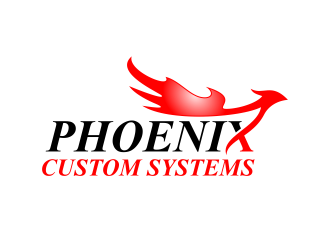 phoenix custom systems logo design by ingepro