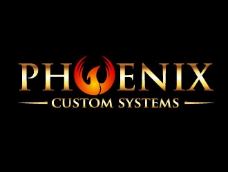 phoenix custom systems logo design by zamzam