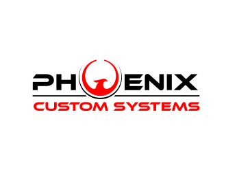 phoenix custom systems logo design by serprimero