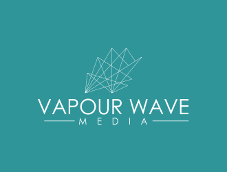Vapour Wave Media logo design by oke2angconcept