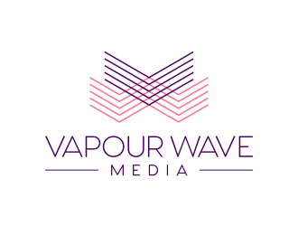 Vapour Wave Media logo design by Dakon