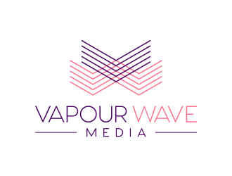 Vapour Wave Media logo design by Dakon