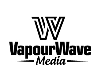 Vapour Wave Media logo design by ElonStark