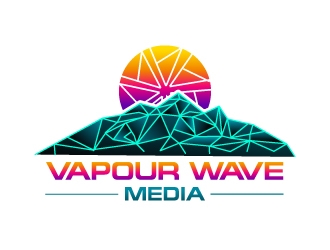 Vapour Wave Media logo design by uttam