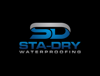 Sta-Dry Waterproofing logo design by p0peye