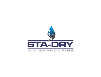 Sta-Dry Waterproofing logo design by oke2angconcept