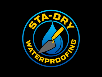 Sta-Dry Waterproofing logo design by beejo