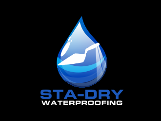 Sta-Dry Waterproofing logo design by Greenlight
