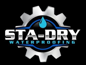 Sta-Dry Waterproofing logo design by ElonStark