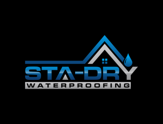 Sta-Dry Waterproofing logo design by santrie