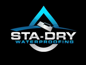 Sta-Dry Waterproofing logo design by Vincent Leoncito