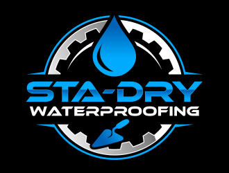 Sta-Dry Waterproofing logo design by ingepro