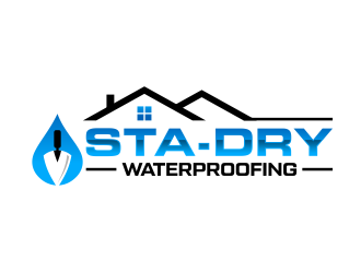 Sta-Dry Waterproofing logo design by ingepro