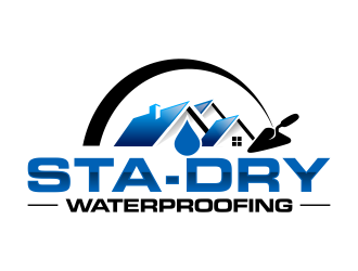 Sta-Dry Waterproofing logo design by ingepro
