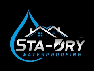 Sta-Dry Waterproofing logo design by ruki
