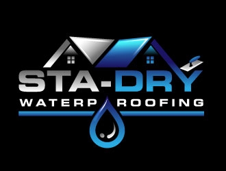 Sta-Dry Waterproofing logo design by Suvendu