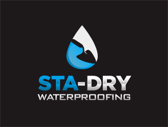 Sta-Dry Waterproofing logo design by YONK