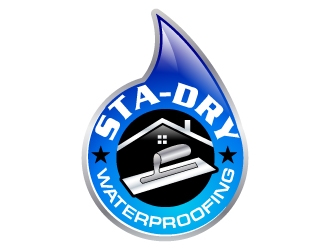 Sta-Dry Waterproofing logo design by uttam