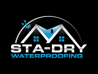 Sta-Dry Waterproofing logo design by JJlcool