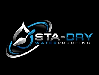 Sta-Dry Waterproofing logo design by DreamLogoDesign