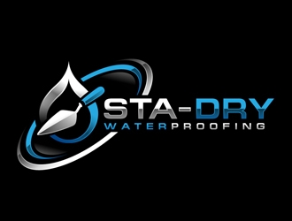 Sta-Dry Waterproofing logo design by DreamLogoDesign