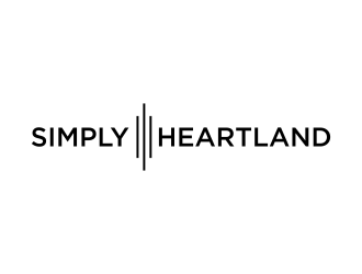 Simply Heartland logo design by p0peye