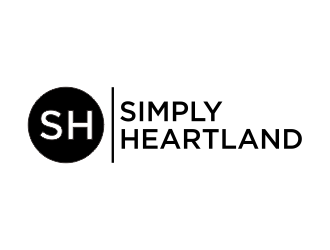 Simply Heartland logo design by p0peye