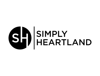 Simply Heartland logo design by p0peye
