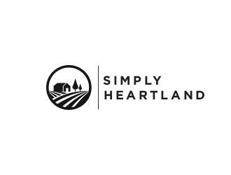 Simply Heartland logo design by heba