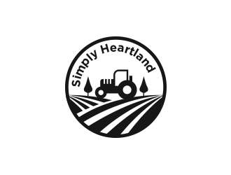 Simply Heartland logo design by heba
