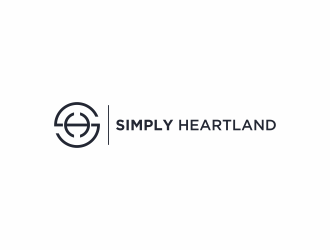 Simply Heartland logo design by santrie