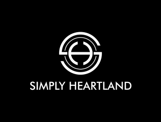 Simply Heartland logo design by santrie