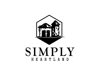 Simply Heartland logo design by Hidayat