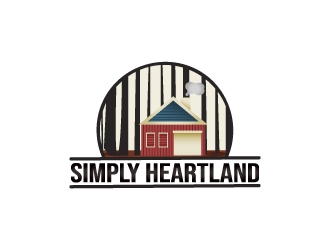 Simply Heartland logo design by budbud1