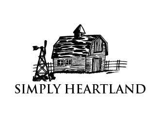 Simply Heartland logo design by cybil