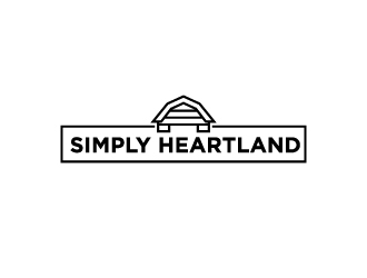 Simply Heartland logo design by sakarep