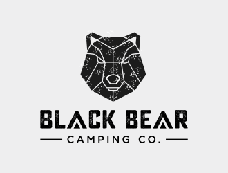 Black Bear Camping Co. logo design by hidro