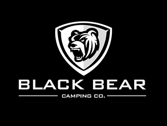 Black Bear Camping Co. logo design by XyloParadise